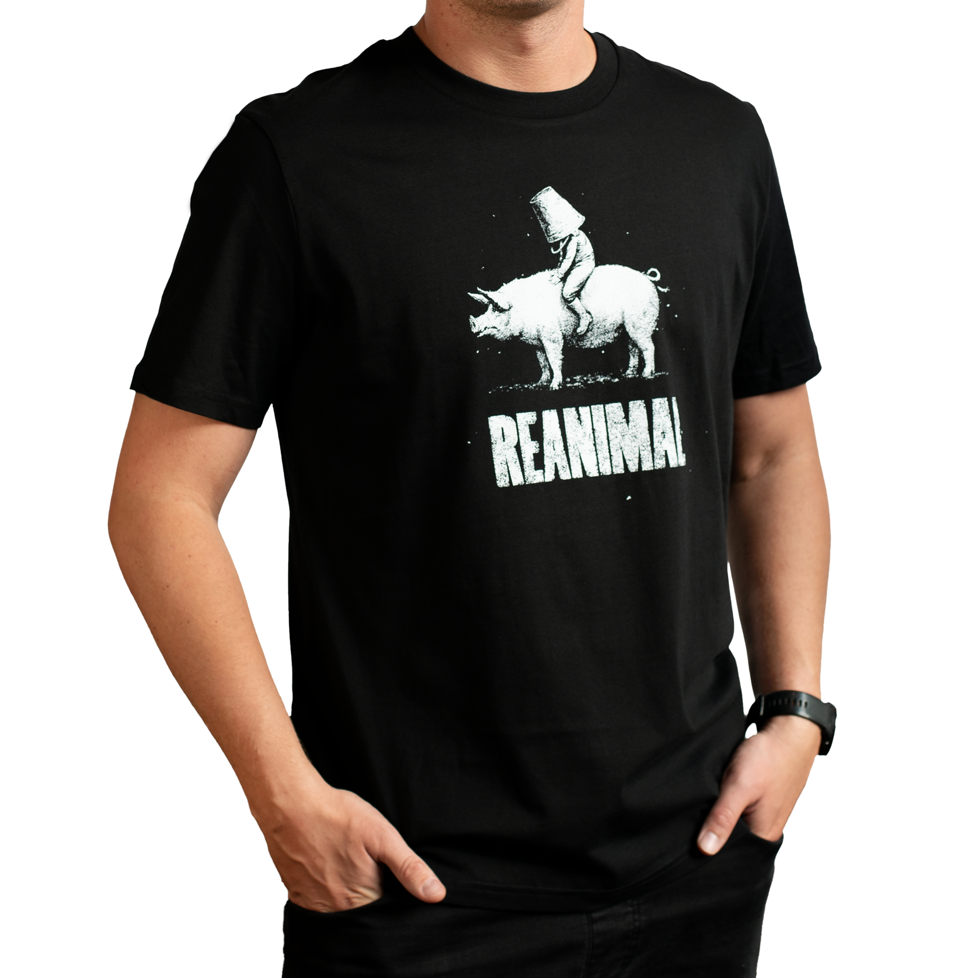 REANIMAL T-Shirt "Bucket&ThePig"
